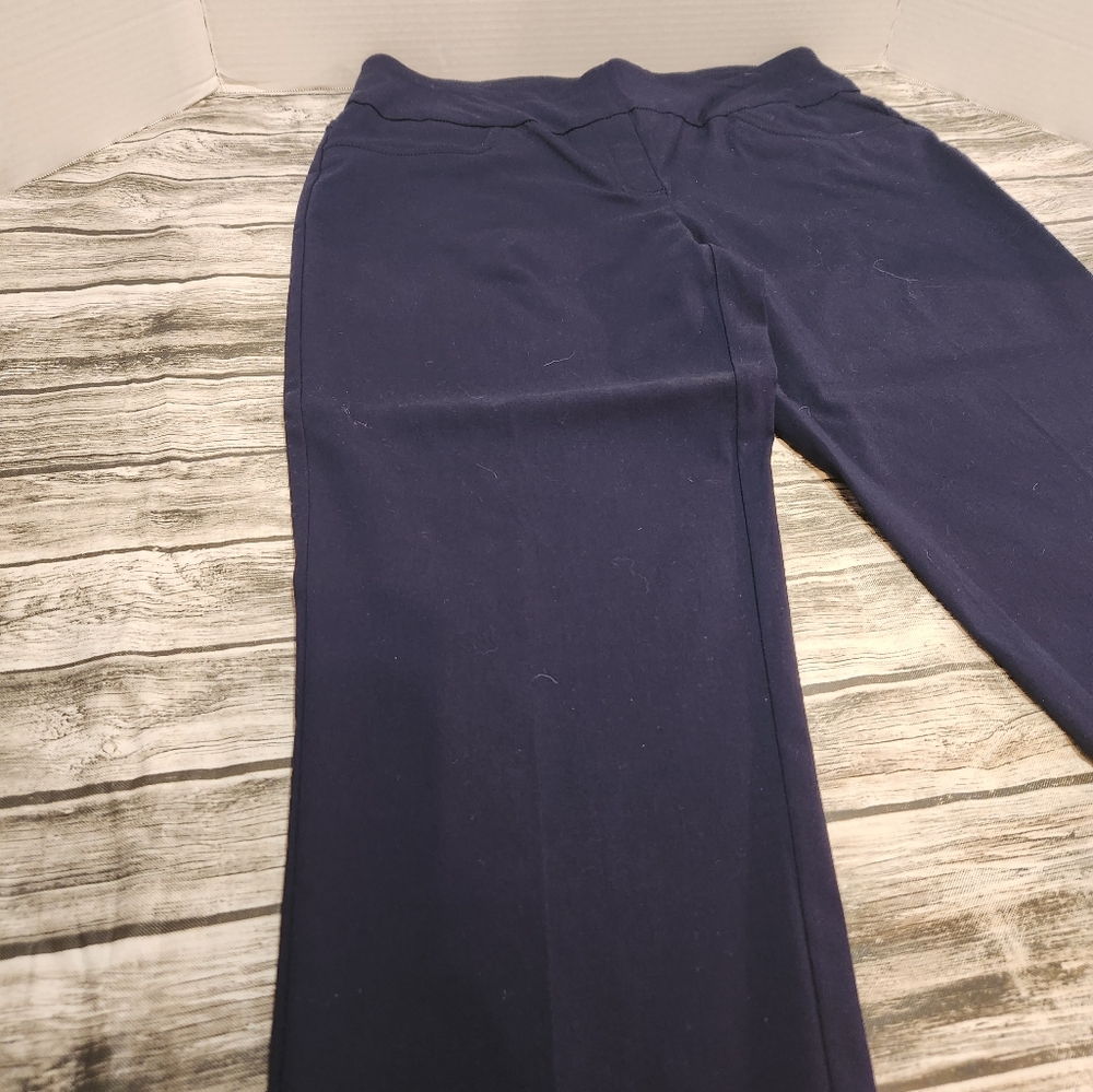 Ruby Rd. Navy Blue Pants Like‎ New - Picture 2 of 9